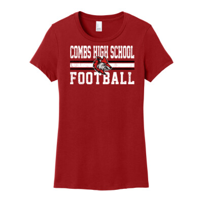 Ladies Combs High School FB Tee  Thumbnail