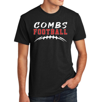 Unisex Combs Football with Laces Tee Thumbnail