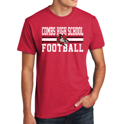 Unisex Combs High School FB Tee Thumbnail
