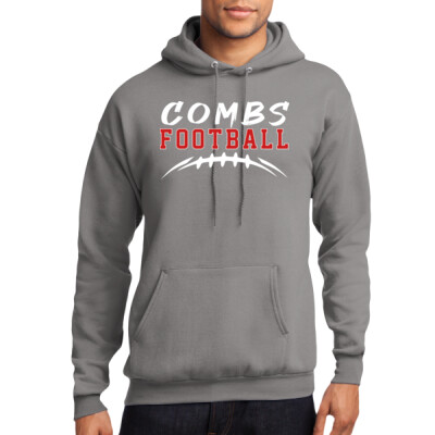 Unisex Combs Football with Laces Hoodie Thumbnail
