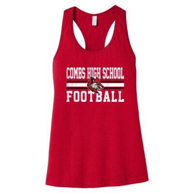 Ladies Combs High School FB Tank Thumbnail