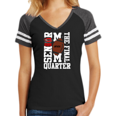 Ladies T-shirt - The Final Quarter w/player number Thumbnail