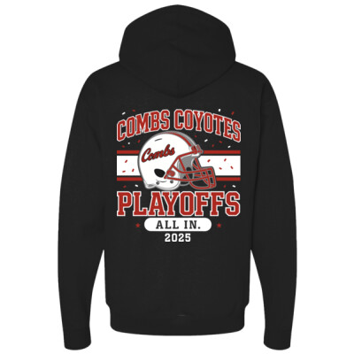 Unisex Playoff Fleece Hoodie - black Thumbnail